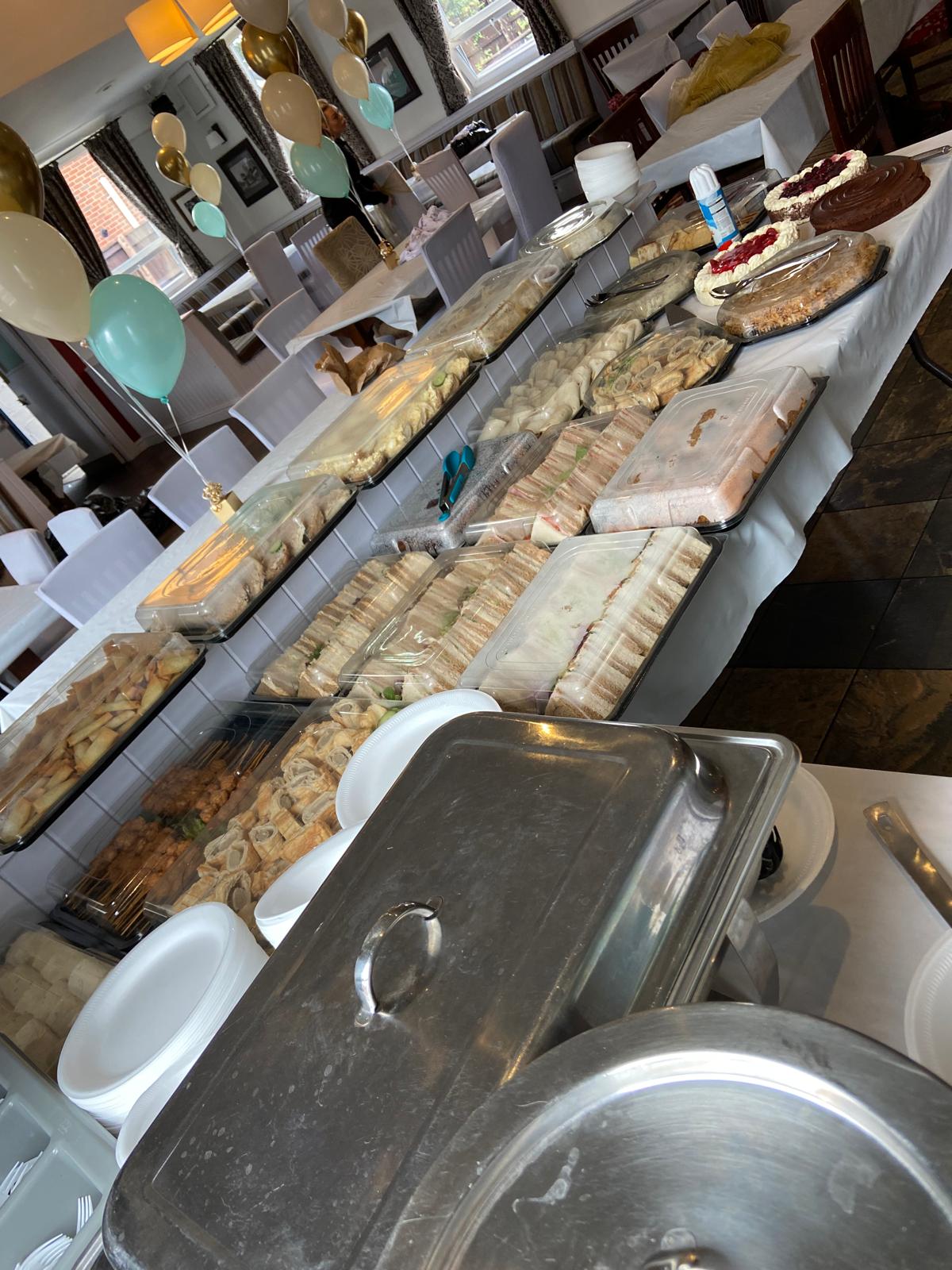 Perfect Platter Liverpool venue set-up — Celebration Buffet
