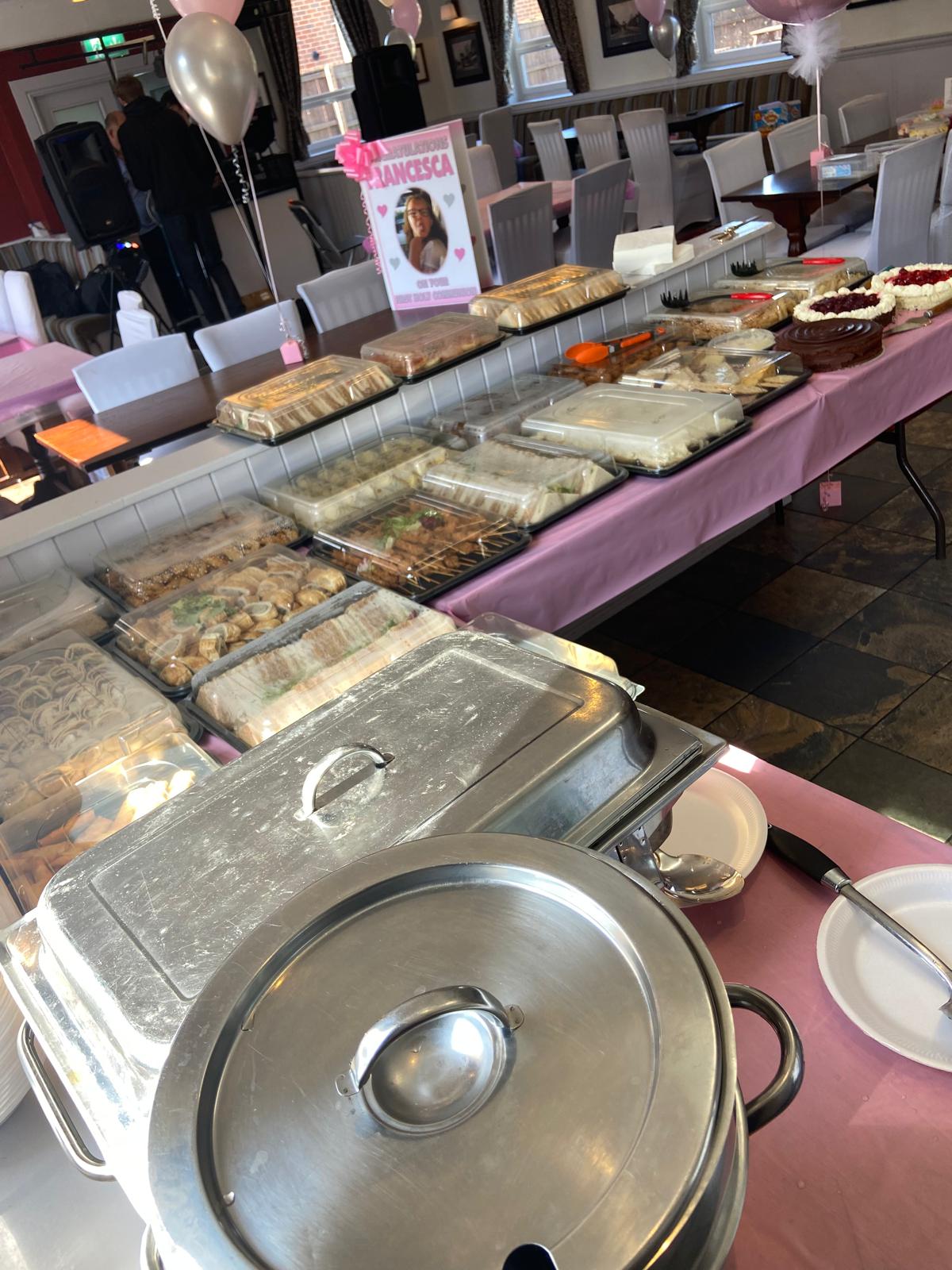 Perfect Platter Liverpool venue set-up — Birthday Party